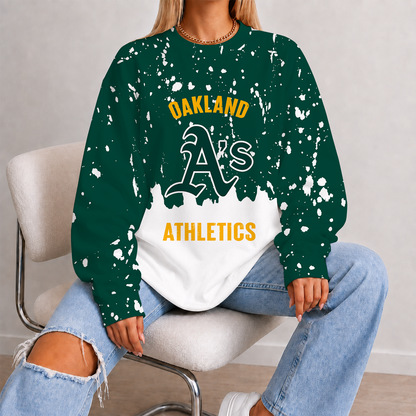 [HOMERUN DEAL] NEW CUSTOMIZED MLB23 OAS OAKLAND ATHLETICS UNISEX SWEATSHIRT