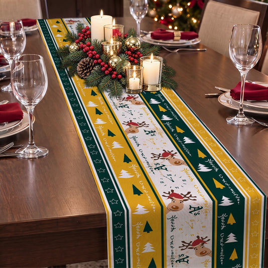 [HOMERUN DEAL] NEW CUSTOMIZED MLB23 OAS OAKLAND ATHLETICS TABLE RUNNER