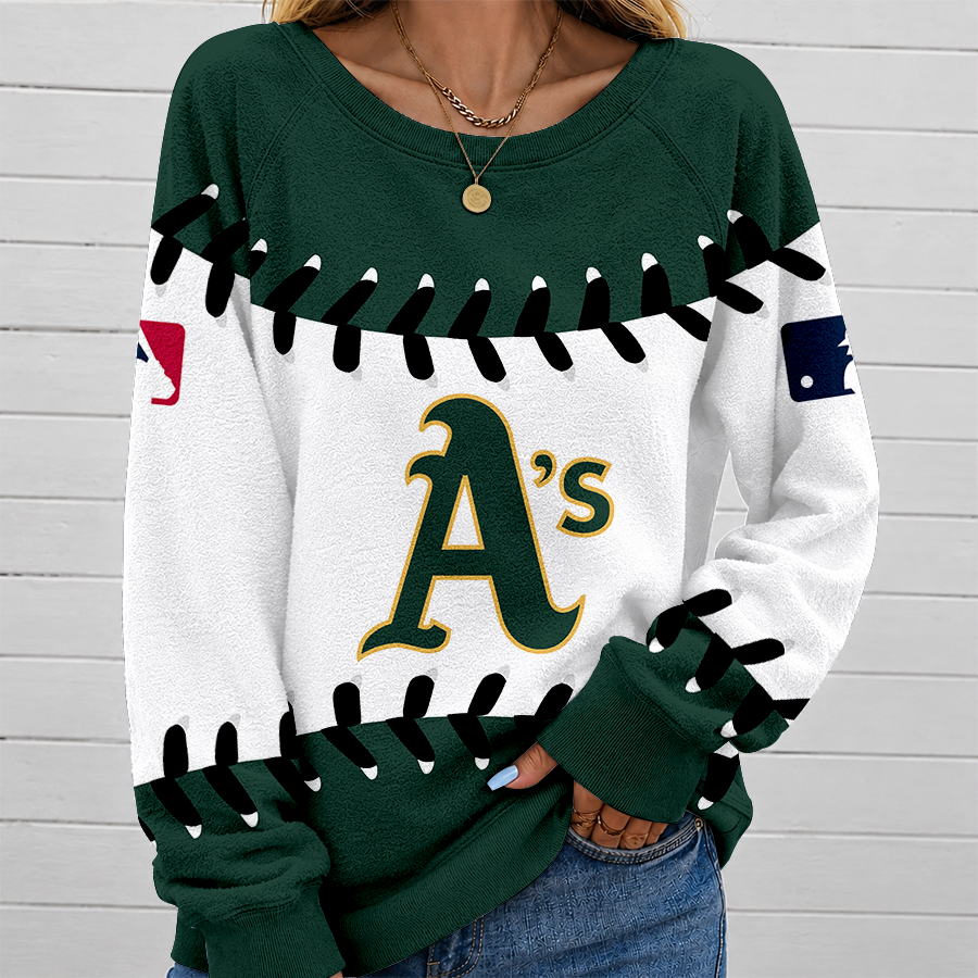 [HOMERUN DEAL] NEW CUSTOMIZED MLB23 OAS OAKLAND ATHLETICS UNISEX SWEATSHIRT