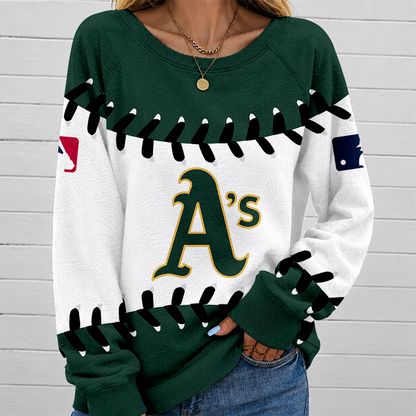 [HOMERUN DEAL] NEW CUSTOMIZED MLB23 OAS OAKLAND ATHLETICS UNISEX SWEATSHIRT