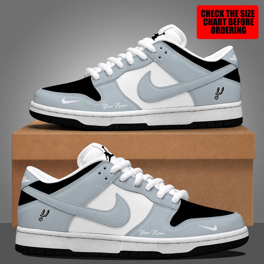[SLAM DUNK DEAL] NEW CUSTOMIZED NBA23 SAS SAN ANTONIO SPURS DUNK LOW SHOES