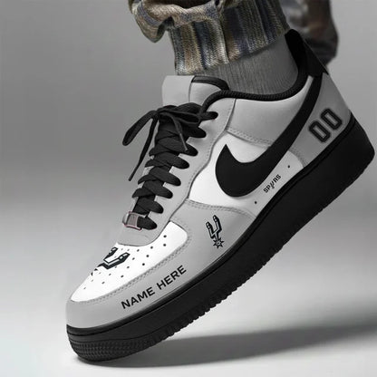 [SLAM DUNK DEAL] NEW CUSTOMIZED NBA23 SAS SAN ANTONIO SPURS AF1 SHOES