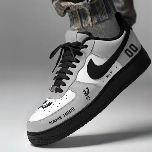 [SLAM DUNK DEAL] NEW CUSTOMIZED NBA23 SAS SAN ANTONIO SPURS AF1 SHOES