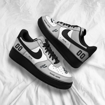 [SLAM DUNK DEAL] NEW CUSTOMIZED NBA23 SAS SAN ANTONIO SPURS AF1 SHOES
