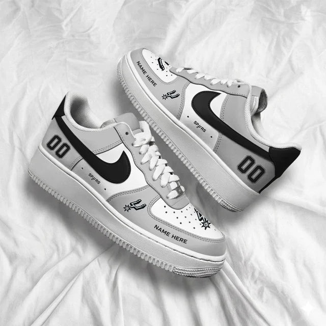 [SLAM DUNK DEAL] NEW CUSTOMIZED NBA23 SAS SAN ANTONIO SPURS AF1 SHOES
