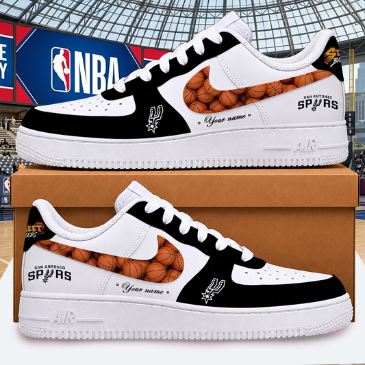 [SLAM DUNK DEAL] NEW CUSTOMIZED NBA23 SAS SAN ANTONIO SPURS AF1 SHOES