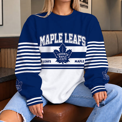 [PUCK DROP DEAL] NEW CUSTOMIZED NHL23 TML THE MAPLE LEAFS UNISEX SWEATSHIRT