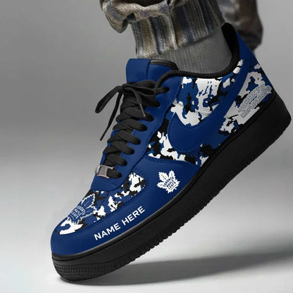 [PUCK DROP DEAL] NEW CUSTOMIZED NHL23 TML TORONTO MAPLE LEAFS AF1 SHOES
