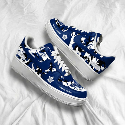 [PUCK DROP DEAL] NEW CUSTOMIZED NHL23 TML TORONTO MAPLE LEAFS AF1 SHOES