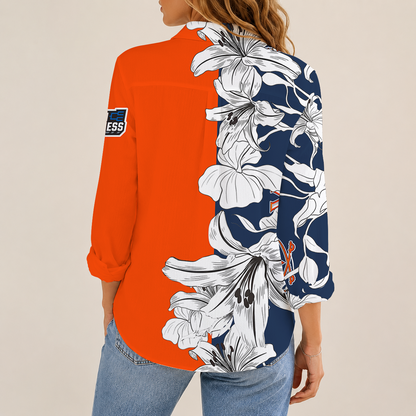 [SLAM DUNK DEAL] NEW CUSTOMIZED NCAA MAM23 VIC VIRGINIA CAVALIERS STRAPPY WOMEN CASUAL SHIRT