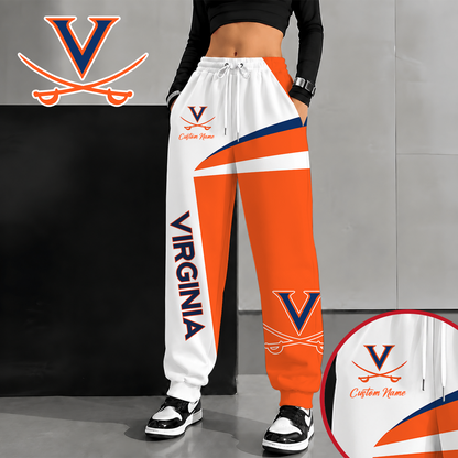 [SLAM DUNK DEAL] NEW CUSTOMIZED NCAA MAM23 VIC VIRGINIA CAVALIERS SWEATPANTS
