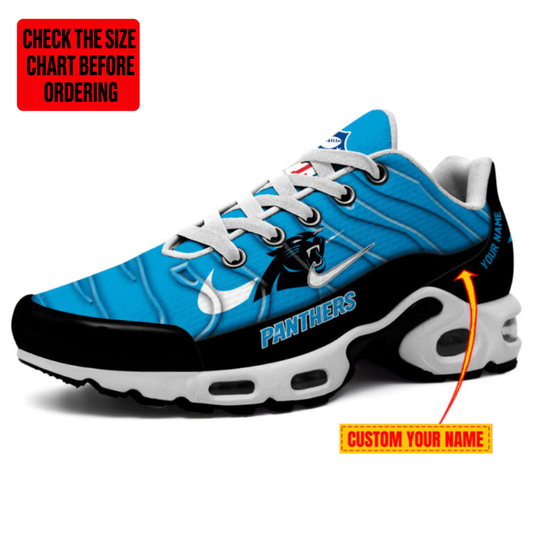 [TOUCHDOWN DEAL] NEW CUSTOMIZED NFL23 CLP CAROLINA PANTHERS AIR MAX PLUS SNEAKERS