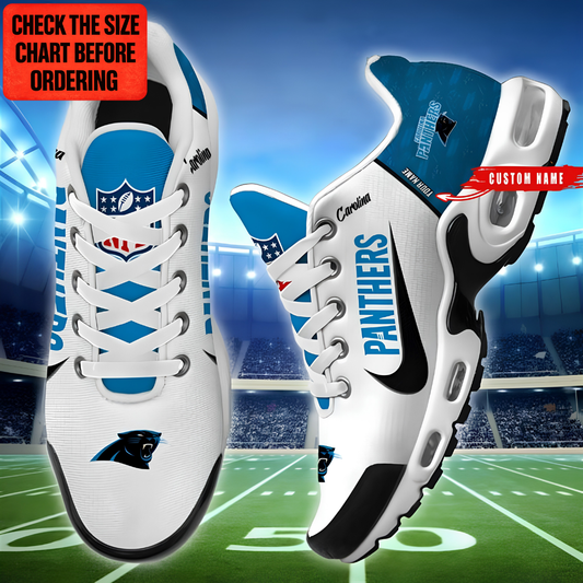 [TOUCHDOWN DEAL] NEW CUSTOMIZED NFL23 CLP CAROLINA PANTHERS AIR MAX PLUS SNEAKERS