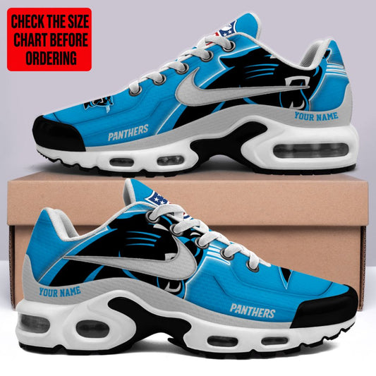 [TOUCHDOWN DEAL] NEW CUSTOMIZED NFL23 CLP CAROLINA PANTHERS AIR MAX PLUS SNEAKERS