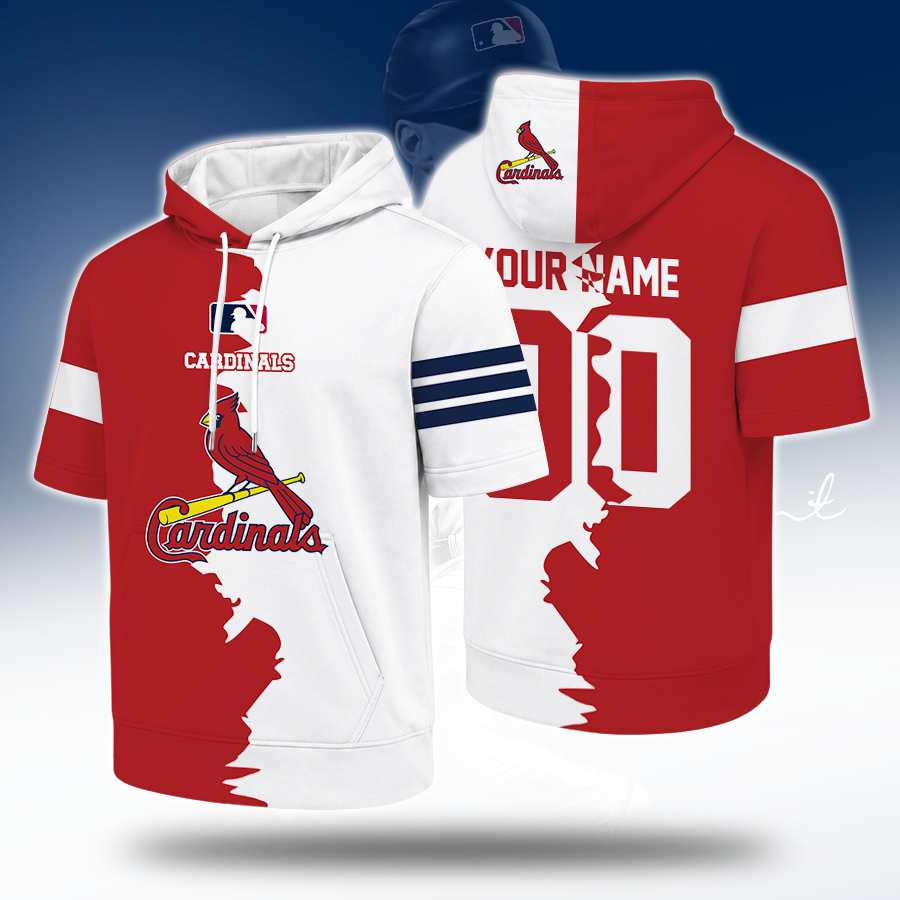 [HOMERUN DEAL] NEW CUSTOMIZED MLB24 SLC ST. LOUIS CARDINALS SHORT SLEEVE HOODIE