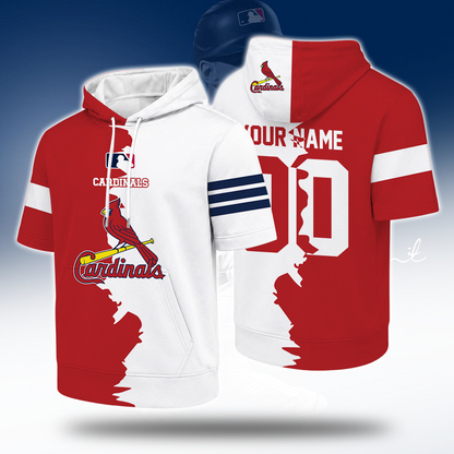 [HOMERUN DEAL] NEW CUSTOMIZED MLB24 SLC ST. LOUIS CARDINALS SHORT SLEEVE HOODIE