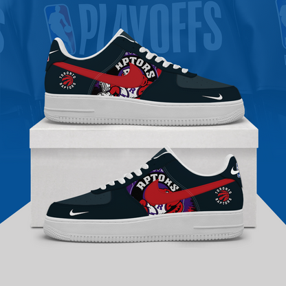 [SLAM DUNK DEAL] NEW CUSTOMIZED NBA24 TRA TORONTO RAPTORS AF1 SHOES