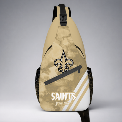 [TOUCHDOWN DEAL] NEW CUSTOMIZED NFL24 NOS NEW ORLEANS SAINTS SLING BAG