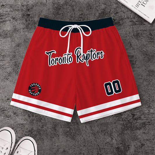 [HOT DEAL] NEW CUSTOMIZED NBA24 TRA TORONTO RAPTORS SHORT PANTS