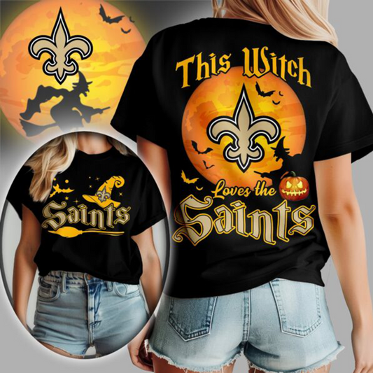 [TOUCHDOWN DEAL] NEW CUSTOMIZED NFL24 NOS NEW ORLEANS SAINTS  HALLOWEEN T-SHIRT, HOODIE & ZIP HOODIE