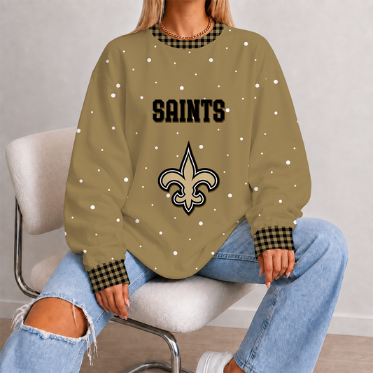 [TOUCHDOWN DEAL] NEW CUSTOMIZED NFL24 NOS NEW ORLEANS SAINTS UNISEX SWEATSHIRT