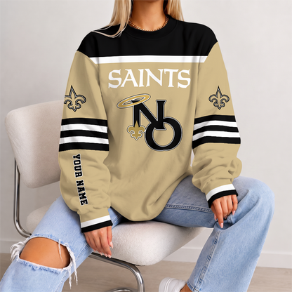 [TOUCHDOWN DEAL] NEW CUSTOMIZED NFL24 NOS NEW ORLEANS SAINTS UNISEX SWEATSHIRT