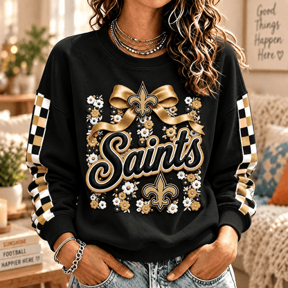 [TOUCHDOWN DEAL] NEW CUSTOMIZED NFL24 NOS NEW ORLEANS SAINTS  UNISEX SWEATSHIRT