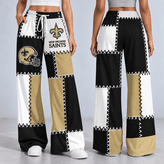 [TOUCHDOWN DEAL] NEW CUSTOMIZED NFL24 NOS THE SAINTS LONG PANTS
