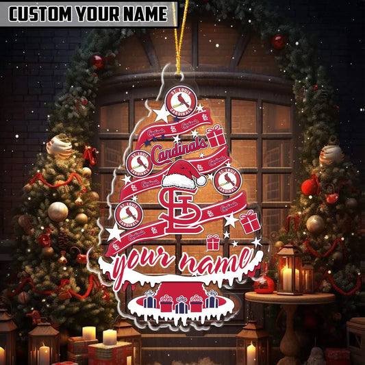[HOMERUN DEAL] NEW CUSTOMIZED MLB24 SLC ST. LOUIS CARDINALS CHRISTMAS ACRYLIC ORNAMENT