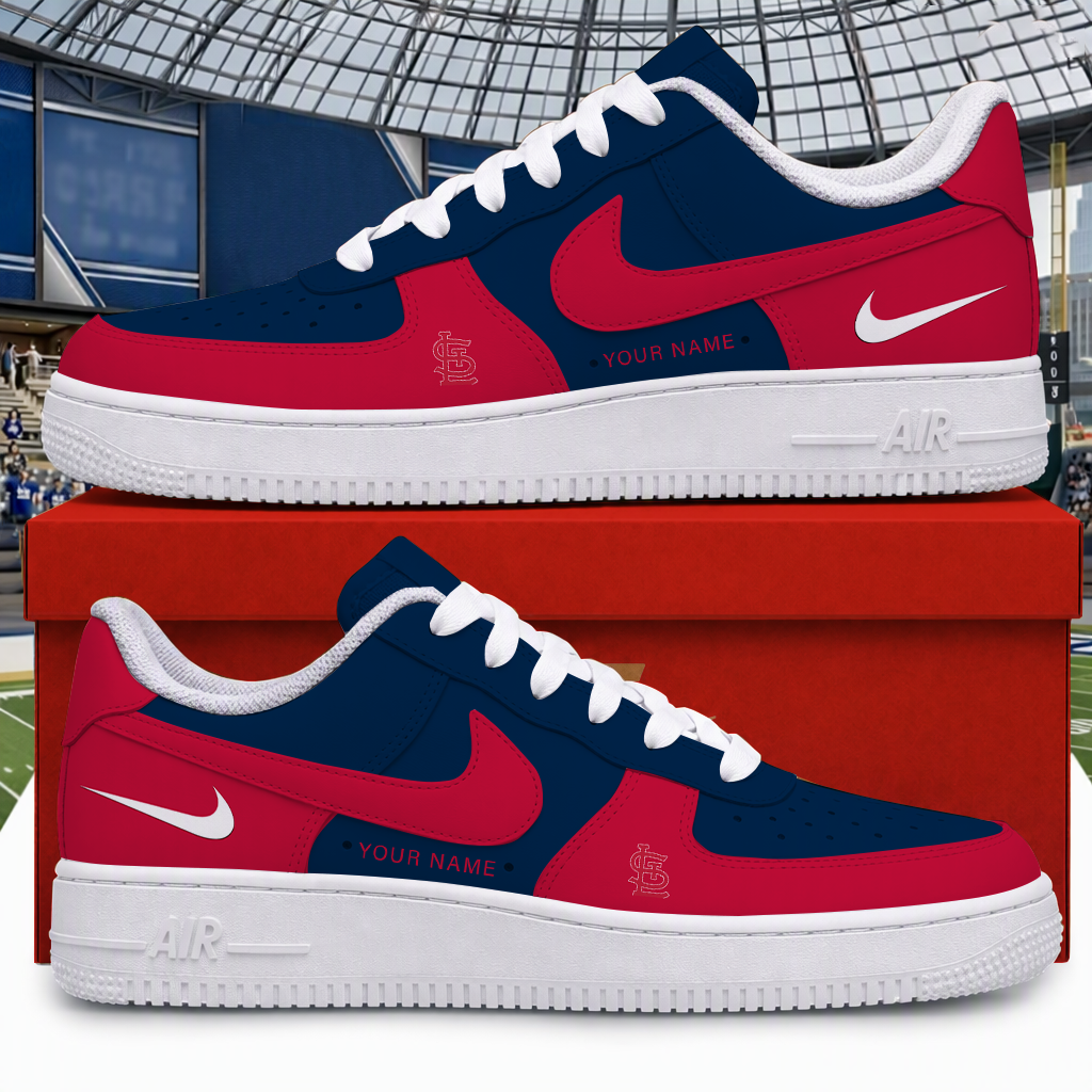 [HOMERUN DEAL] NEW CUSTOMIZED MLB24 SLC ST. LOUIS CARDINALS AF1 SHOES