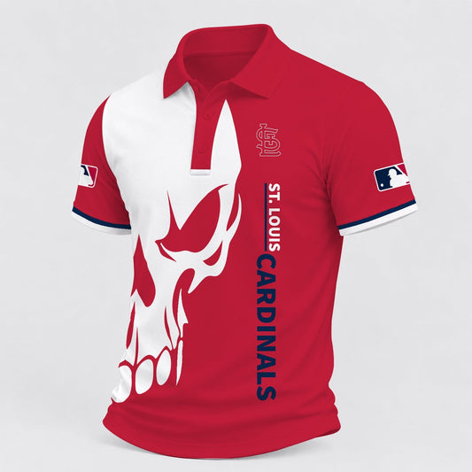 [HOMERUN DEAL] NEW CUSTOMIZED MLB24 SLC ST. LOUIS CARDINALS POLO SHIRT