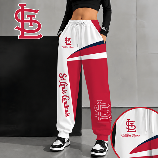 [HOMERUN DEAL] NEW CUSTOMIZED MLB24 SLC ST. LOUIS CARDINALS SWEATPANTS