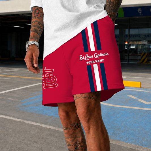 [HOMERUN DEAL] NEW PREMIUM MLB24 SLC ST. LOUIS CARDINALS SHORT PANTS