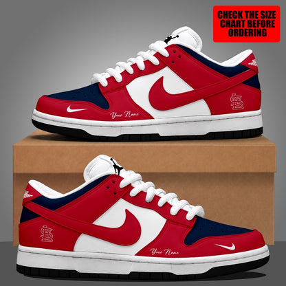 [HOMERUN DEAL] NEW CUSTOMIZED MLB24 SLC ST. LOUIS CARDINALS DUNK LOW SHOES