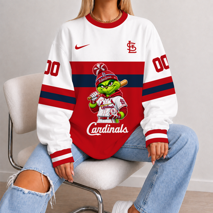 [HOMERUN DEAL] NEW CUSTOMIZED MLB24 SLC ST. LOUIS CARDINALS UNISEX SWEATSHIRT