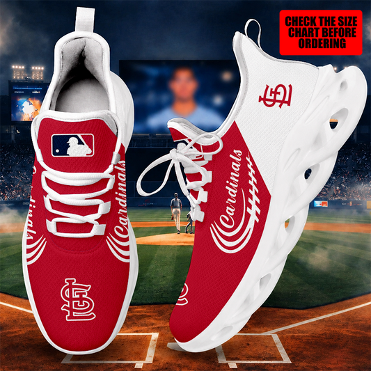 [HOMERUN DEAL] NEW CUSTOMIZED MLB24 SLC ST. LOUIS CARDINALS MAX SOUL SHOES