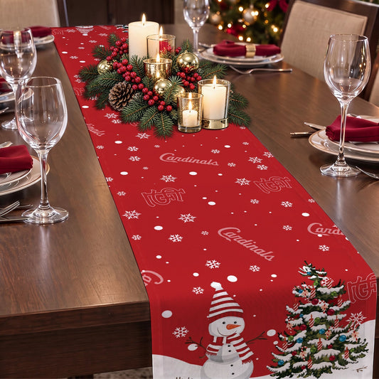 [HOMERUN DEAL] NEW CUSTOMIZED MLB24 SLC ST. LOUIS CARDINALS TABLE RUNNER