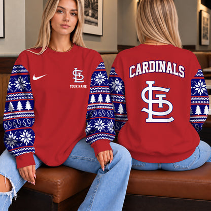 [HOMERUN DEAL] NEW CUSTOMIZED MLB24 SLC THE CARDINALS UNISEX SWEATSHIRT