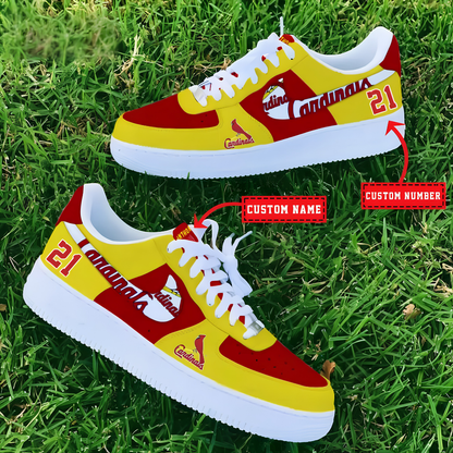 [HOMERUN DEAL] NEW CUSTOMIZED MLB24 SLC ST. LOUIS CARDINALS AF1 SHOES