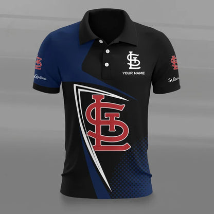 [HOMERUN DEAL] NEW CUSTOMIZED MLB24 SLC ST. LOUIS CARDINALS POLO SHIRT