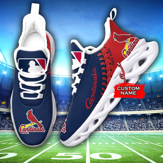 [HOMERUN DEAL] NEW CUSTOMIZED MLB24 SLC ST. LOUIS CARDINALS MAX SOUL SHOES