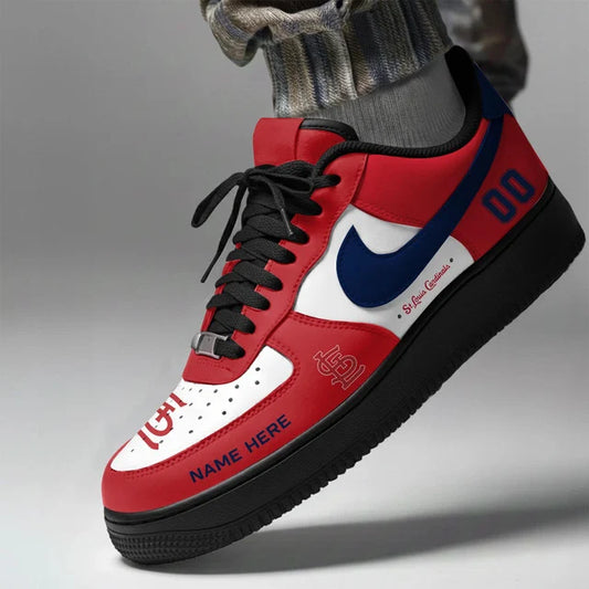 [HOMERUN DEAL] NEW CUSTOMIZED MLB24 SLC ST. LOUIS CARDINALS AF1 SHOES