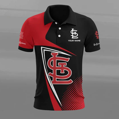[HOMERUN DEAL] NEW CUSTOMIZED MLB24 SLC ST. LOUIS CARDINALS POLO SHIRT