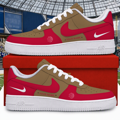 [SLAM DUNK DEAL] NEW CUSTOMIZED NBA24 TRA TORONTO RAPTORS AF1 SHOES