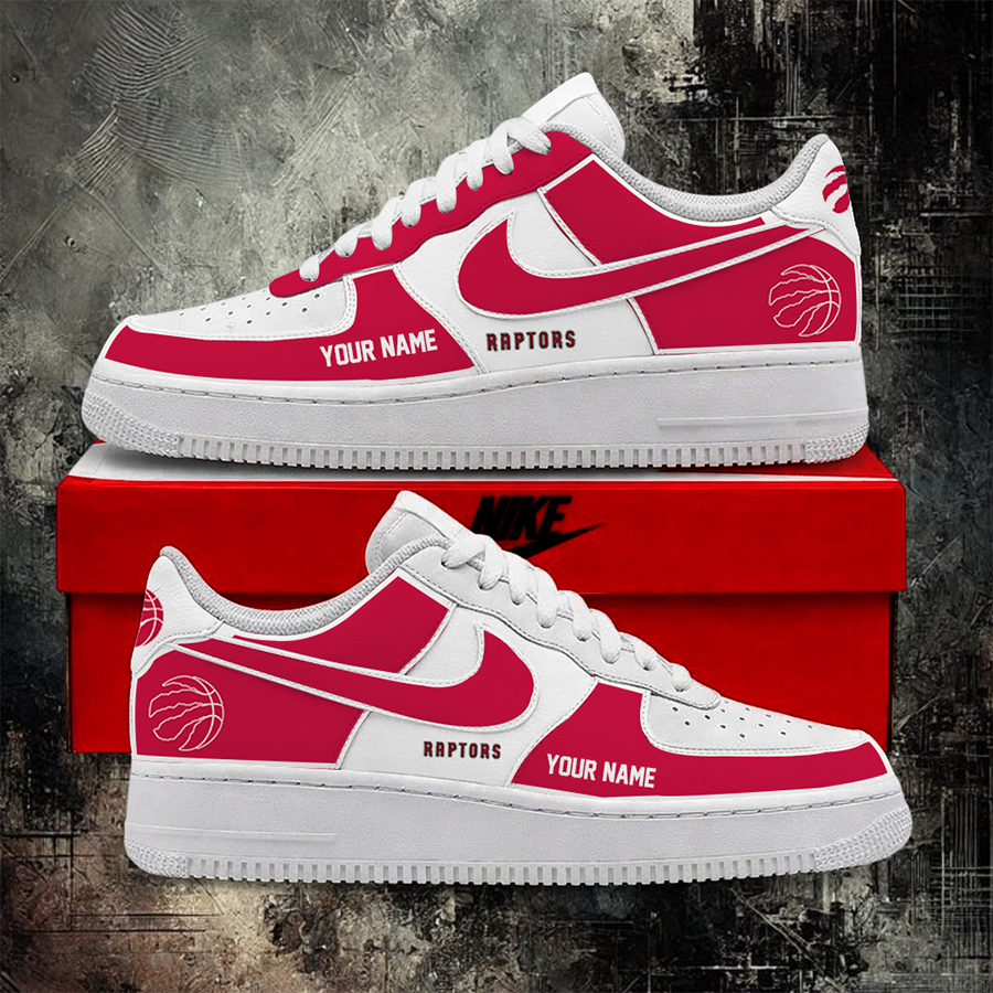 [SLAM DUNK DEAL] NEW CUSTOMIZED NBA24 TRA TORONTO RAPTORS AF1 SHOES