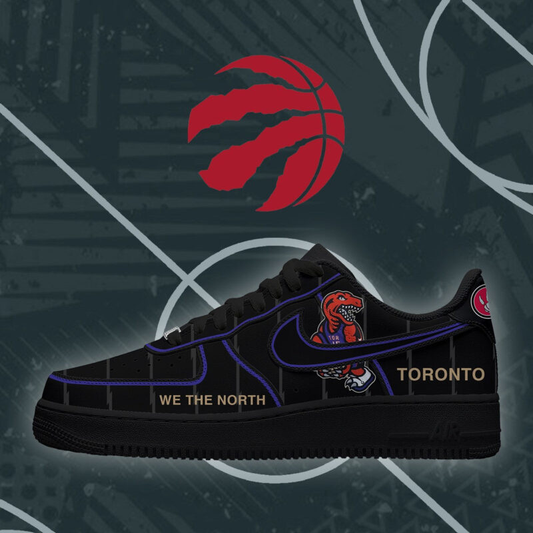 [SLAM DUNK DEAL] NEW CUSTOMIZED NBA24 TRA TORONTO RAPTORS AF1 SHOES