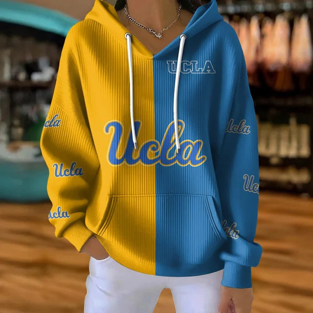 [HOMERUN DEAL] NEW CUSTOMIZED NCAA CWS24 UCB UCLA BRUINS RIBBED HOODIE & SWEATSHIRT