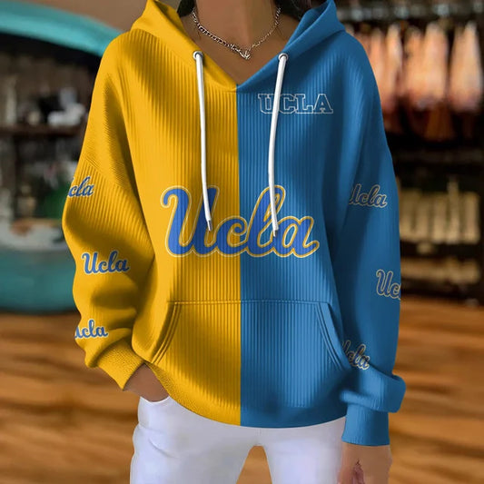 [HOMERUN DEAL] NEW CUSTOMIZED NCAA CWS24 UCB UCLA BRUINS RIBBED HOODIE & SWEATSHIRT