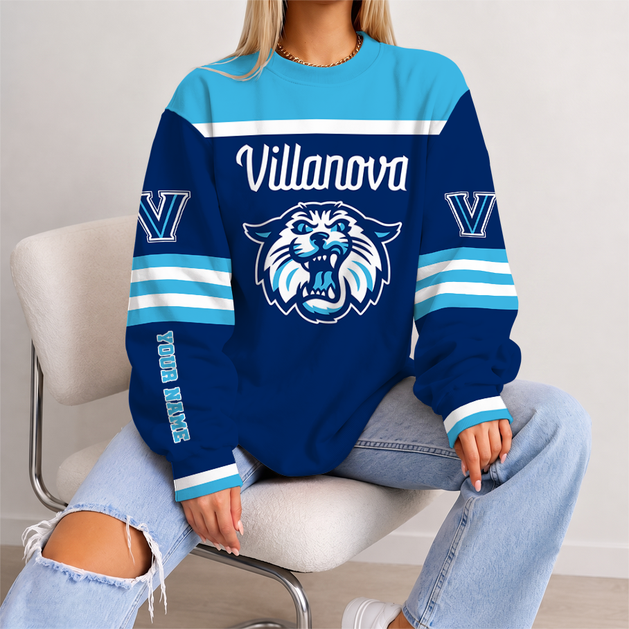 [SLAM DUNK DEAL] NEW CUSTOMIZED NCAA MAM24 VIW VILLANOVA WILDCATS STRAPPY UNISEX SWEATSHIRT