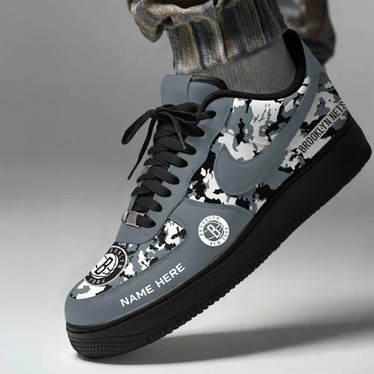[SLAM DUNK DEAL] NEW CUSTOMIZED NBA25 BNE BROOKLYN NETS AF1 SHOES